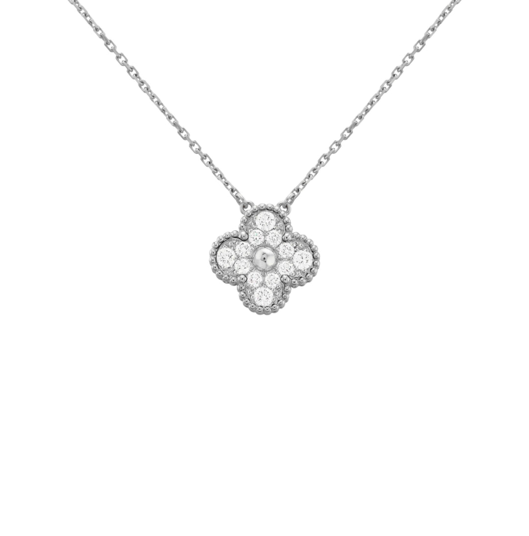 Collana con ciondolo gemma | Argento