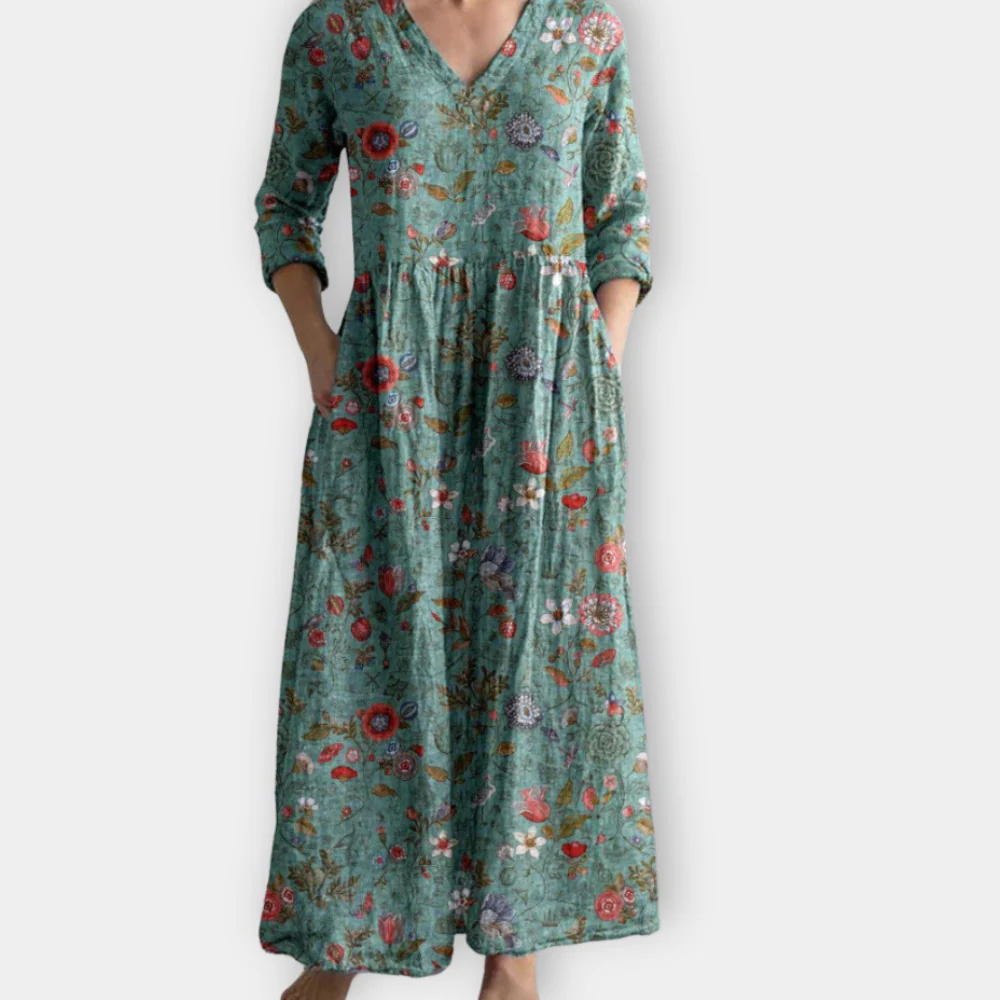Kensie - Elegante Leichtigkeit mit einem Blumen-Kleid