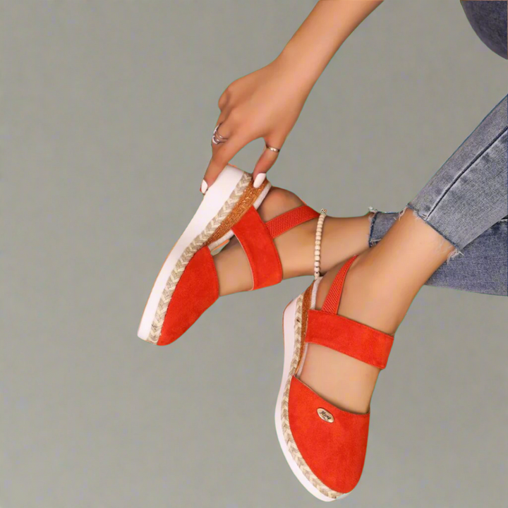 Gitta | Komfortable und vielseitige Sandalen in großen Größen für Damen