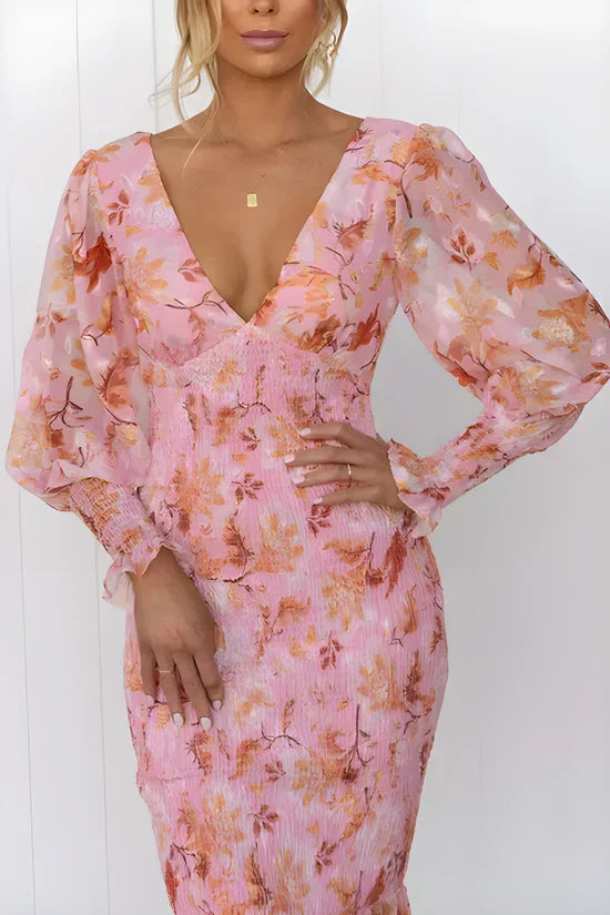 Amara | Leuchtendes Blumen-Kleid