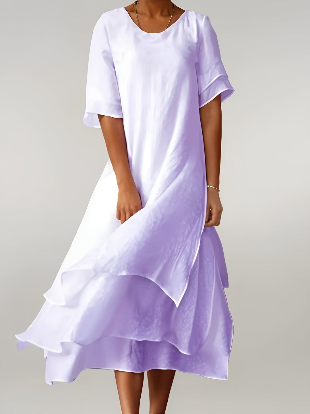 Daphne™ | Elegant Cotton Maxi Dress