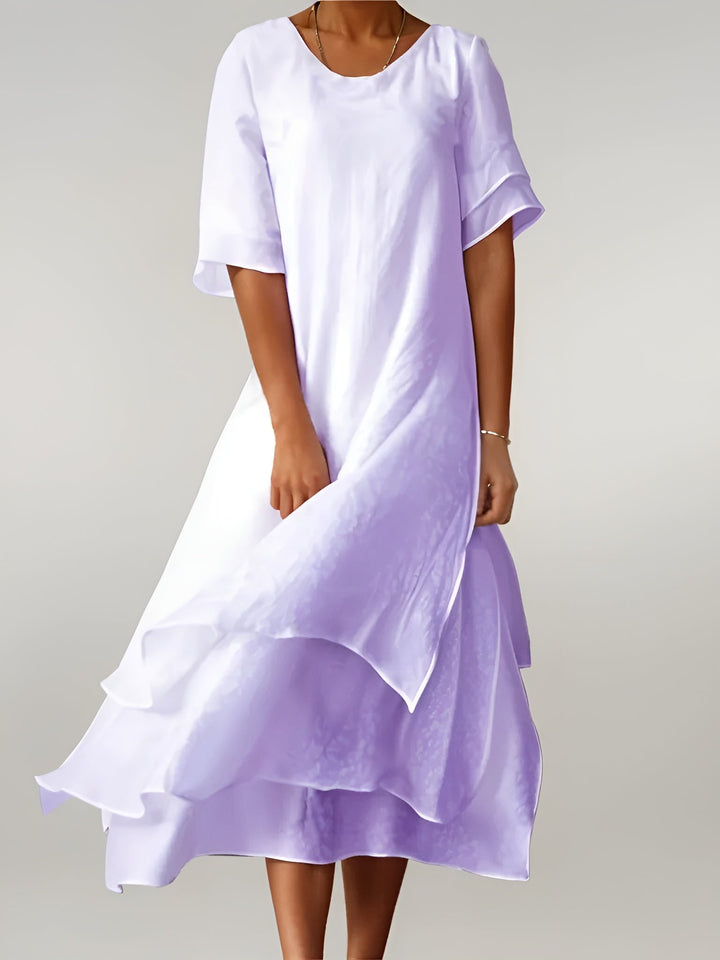 Daphne™ | Elegant Cotton Maxi Dress