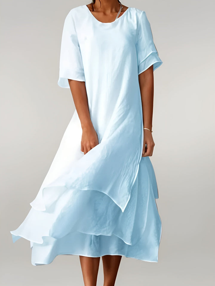 Daphne™ | Elegant Cotton Maxi Dress