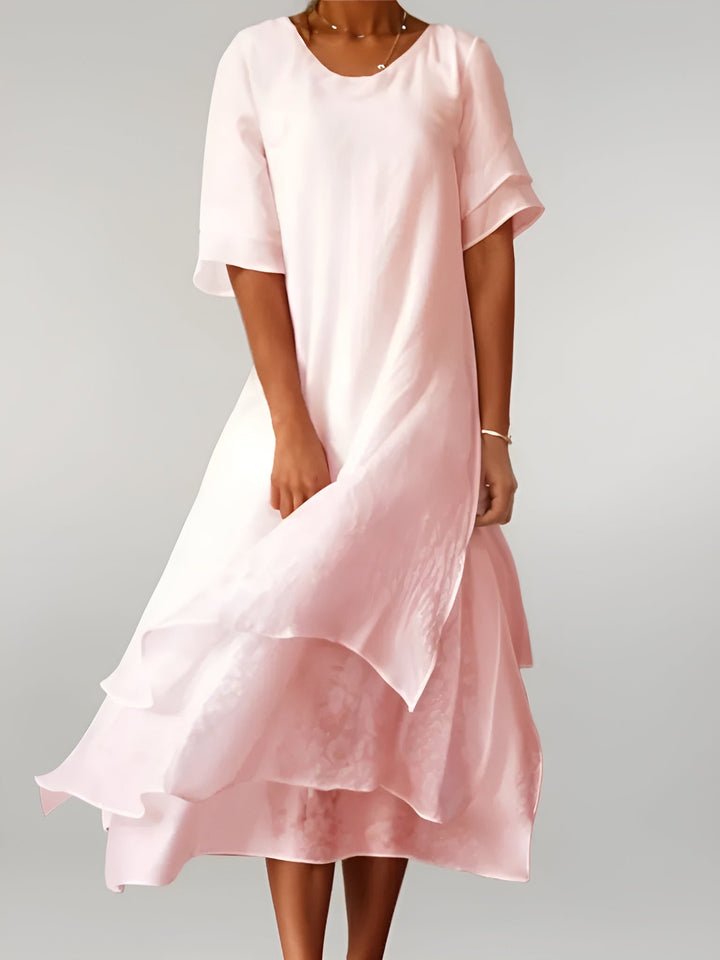 Daphne™ | Elegant Cotton Maxi Dress