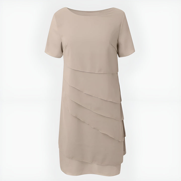 Amélie™ | Plissé Chiffon Dress