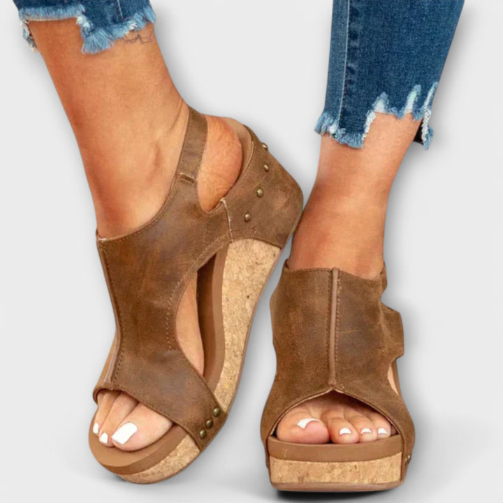 Lina - Orthopedic Wedge Heel Shoes