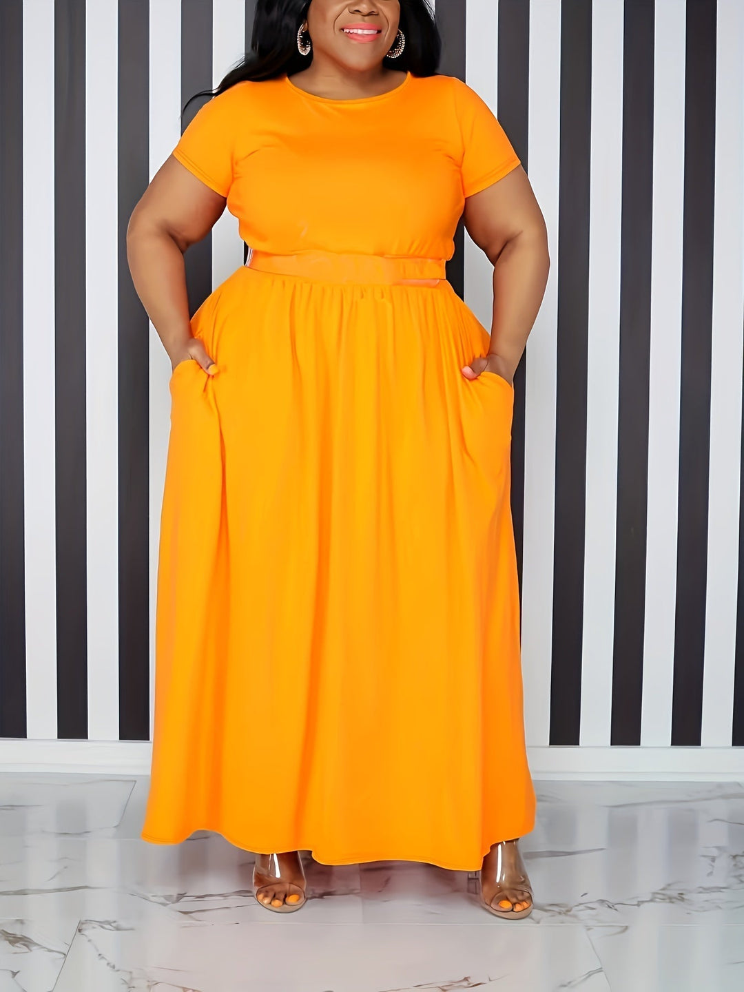 Kristina | Plus-Size Essentials Kleid