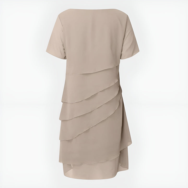 Amélie™ | Plissé Chiffon Dress