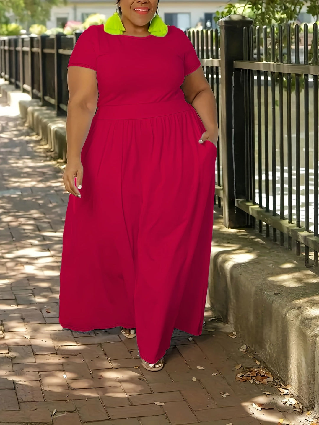 Kristina | Plus-Size Essentials Kleid