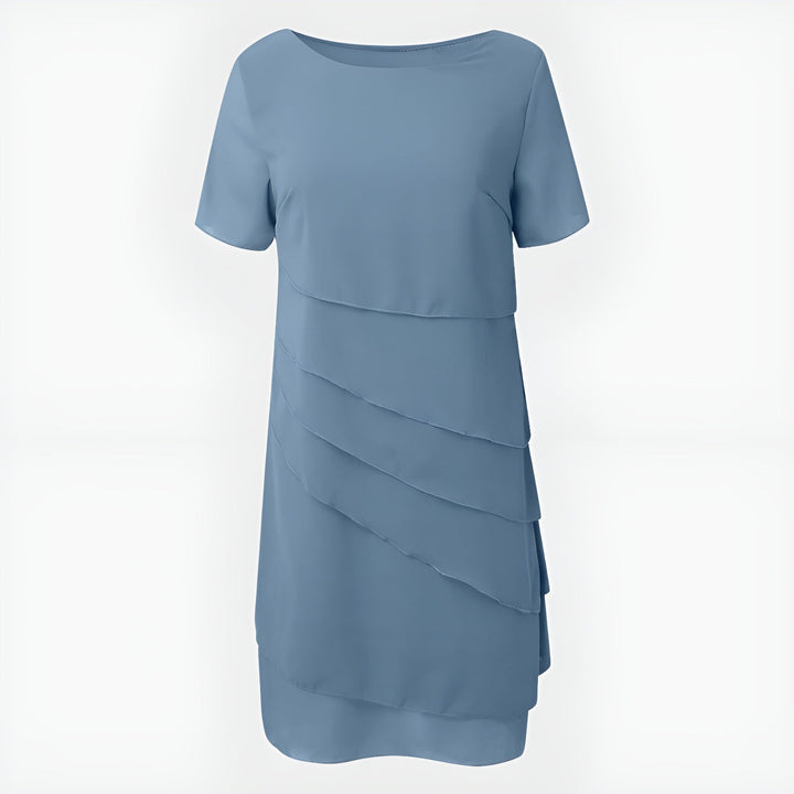 Amélie™ | Plissé Chiffon Dress