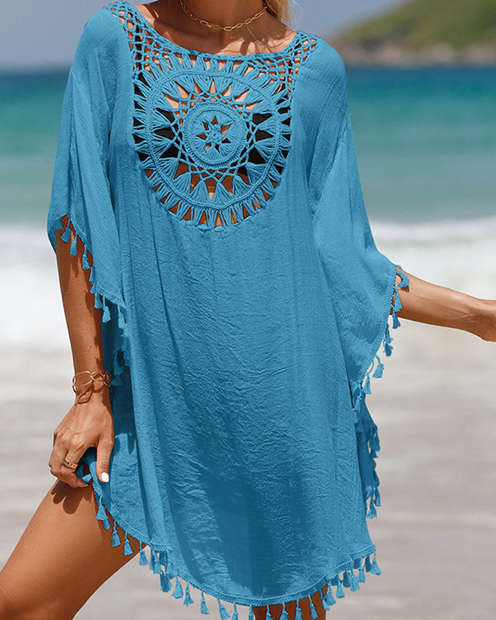 Fringed Beach Towel