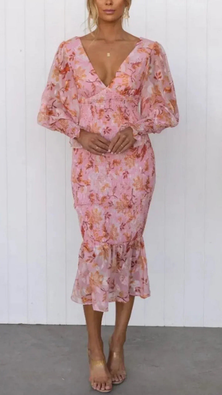Amara | Leuchtendes Blumen-Kleid