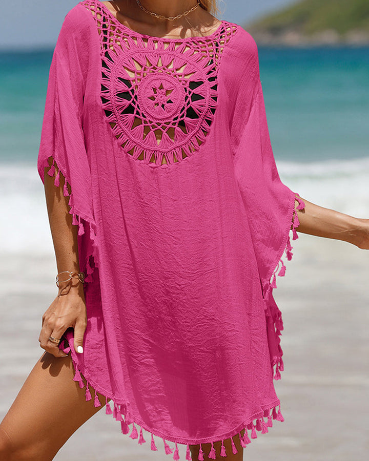 Fringed Beach Towel