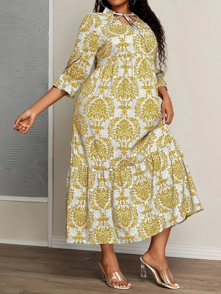 Elora | Stilvolles Plus-Size Kleid