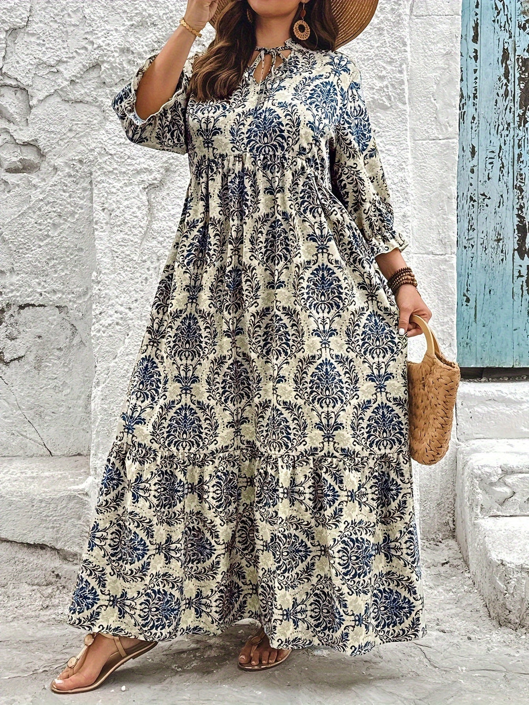 Elora | Stilvolles Plus-Size Kleid