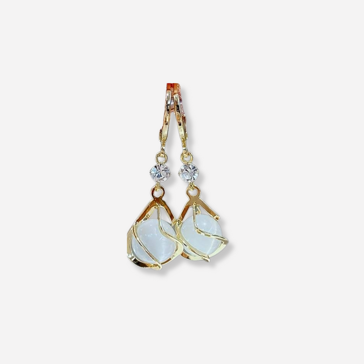 Cheyenna Opal Glamour Øreringe