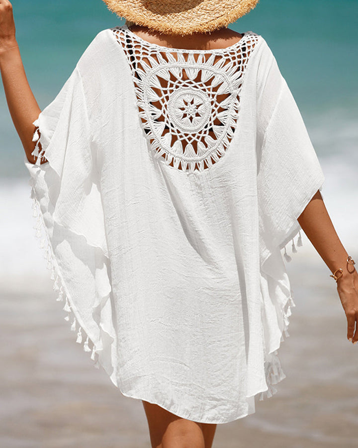 Fringed Beach Towel