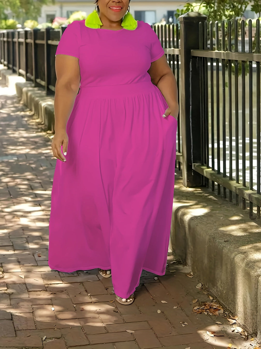Kristina | Plus-Size Essentials Kleid