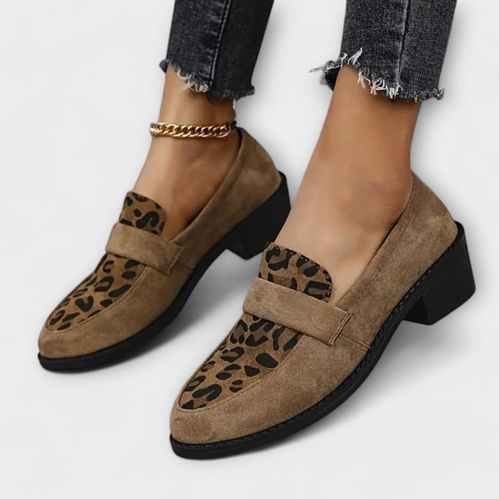 Chic Leopardprint Damesko