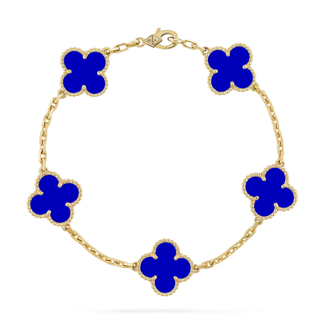MIDNIGHT BLOOM ARMBÅND | LYSEBLÅ