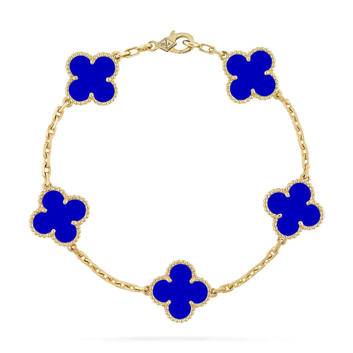 MIDNIGHT BLOOM ARMBÅND | LYSEBLÅ