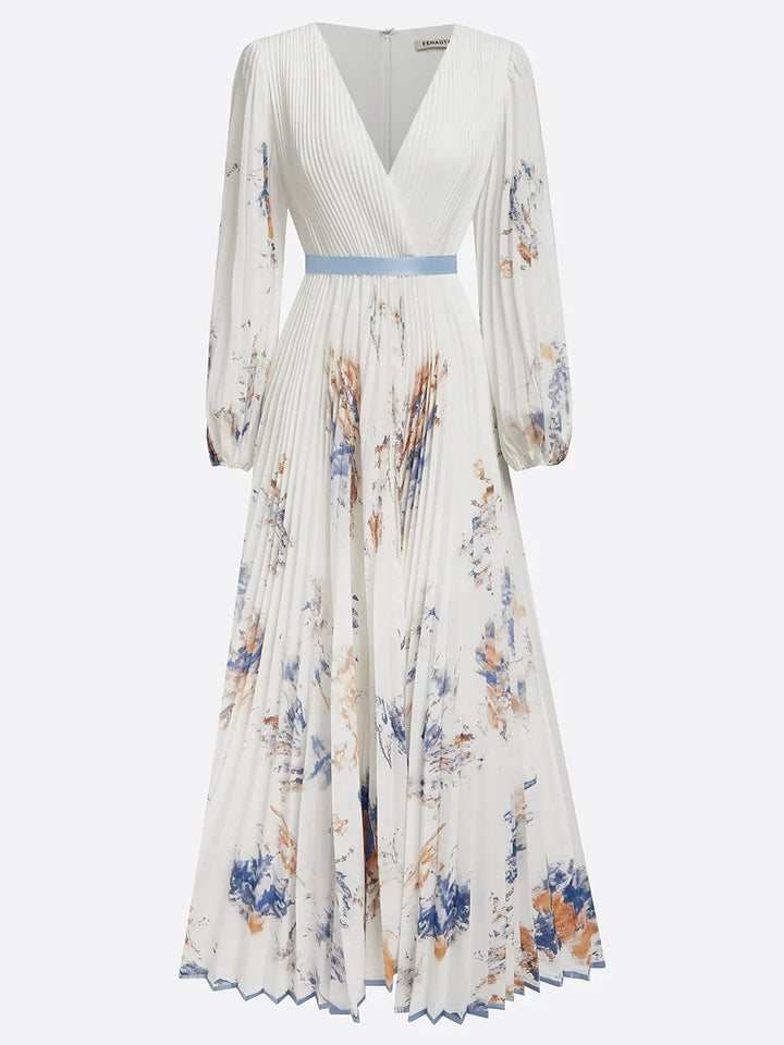 Bristol - Maxi Boho-Kleid mit Blumenmuster