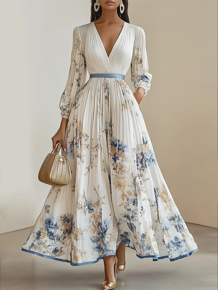 Bristol - Maxi Boho-Kleid mit Blumenmuster