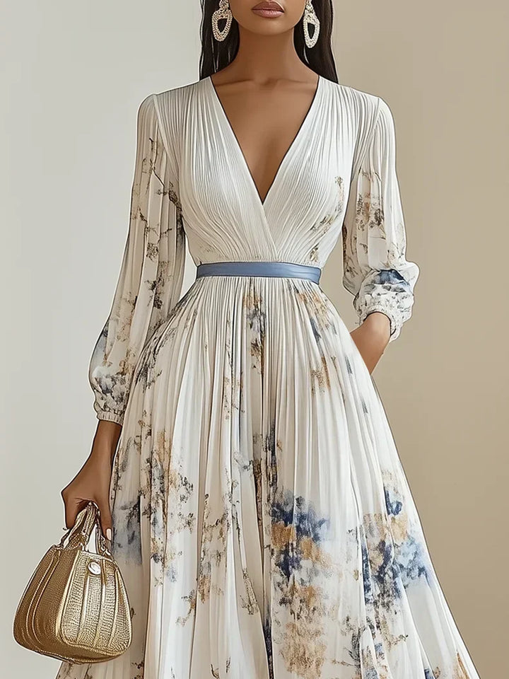 Bristol - Maxi Boho-Kleid mit Blumenmuster