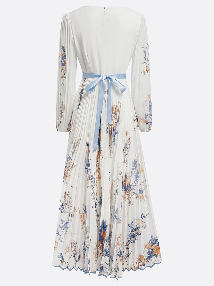 Bristol - Maxi Boho-Kleid mit Blumenmuster
