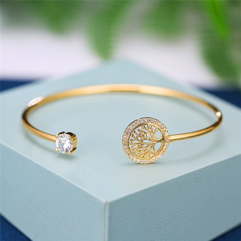 Livets Træ Justerbart Armbånd