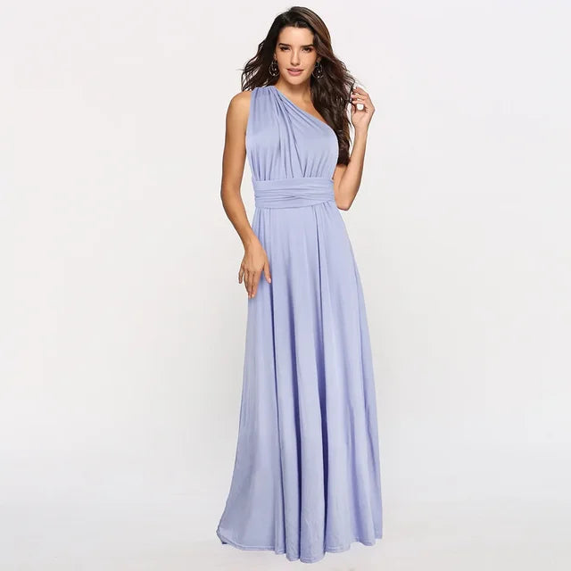 Lacie - Stilvolles langes Kleid für Brautjungfern