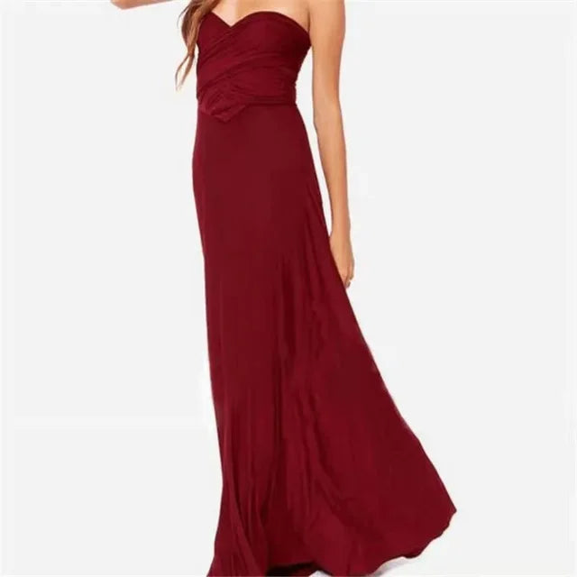 Lacie - Stilvolles langes Kleid für Brautjungfern