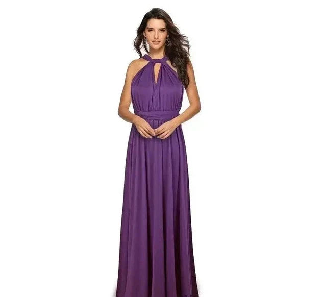 Lacie - Stilvolles langes Kleid für Brautjungfern