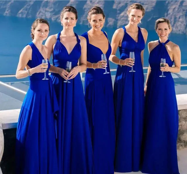 Lacie - Stilvolles langes Kleid für Brautjungfern