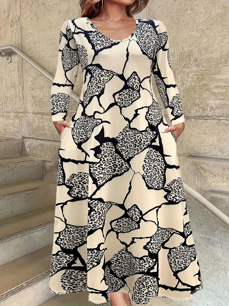 Zoey | Plus Size Kleid mit praktischen Taschen
