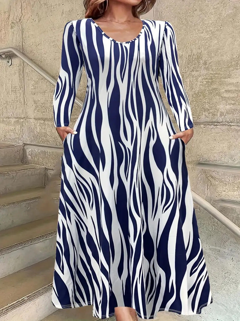 Zoey | Plus Size Kleid mit praktischen Taschen