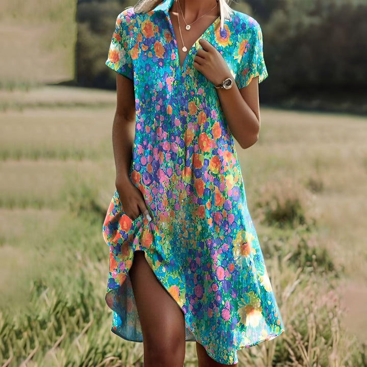 Selina™ | Boho Chic Sommerkjole i Din Stil