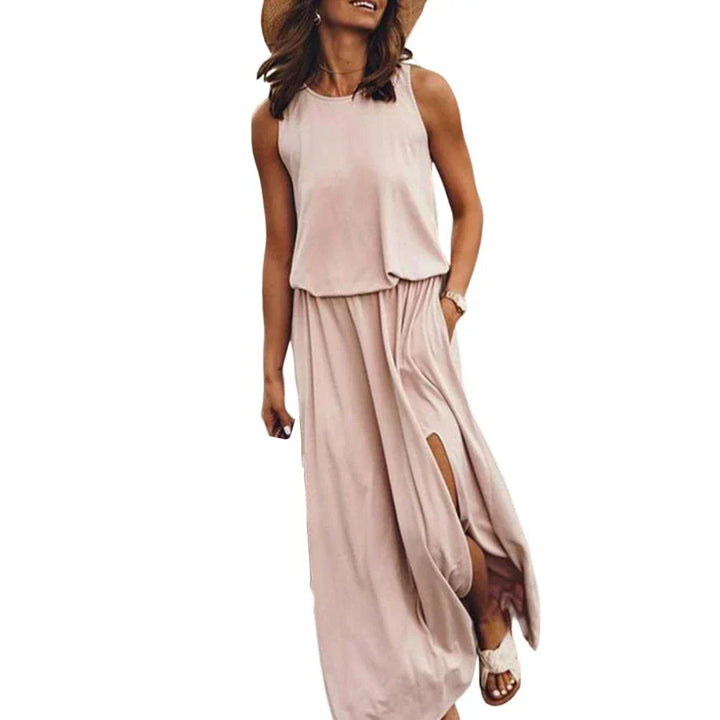 Ärmelloses Lässiges Maxikleid Lyric