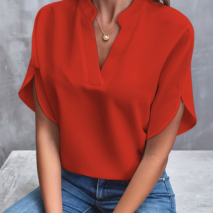 Mina™ - Elegante und Luxuriöse Damenbluse