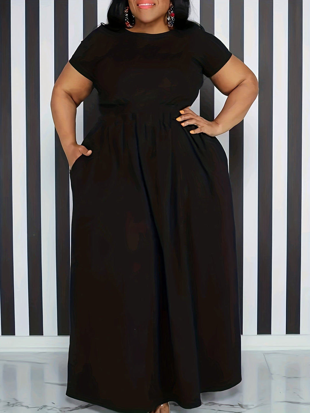 Kristina | Plus-Size Essentials Kleid