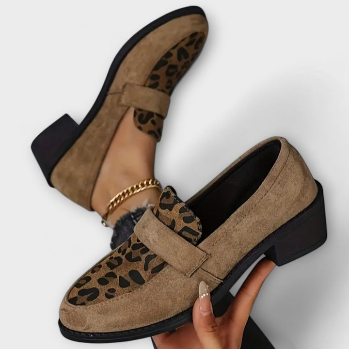Chic Leopardprint Damesko