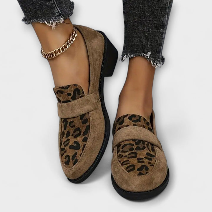 Chic Leopardprint Damesko