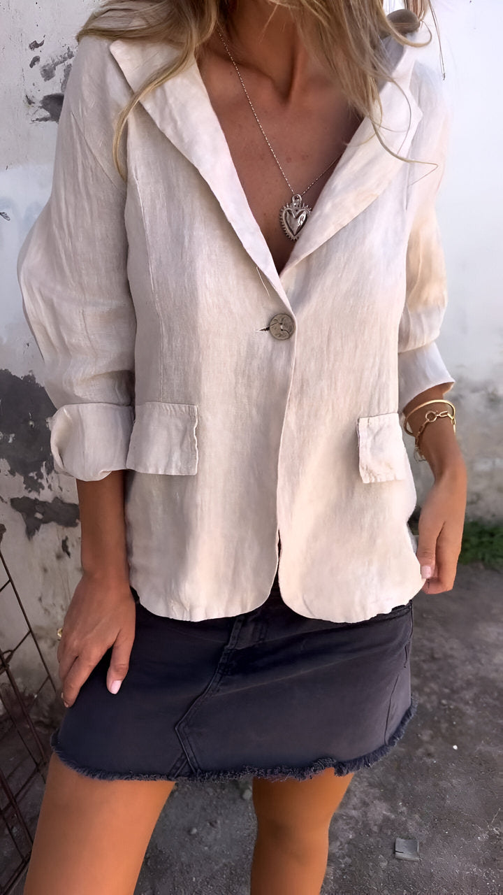 Ellie™ - Eleganter Minimalistischer Blazer