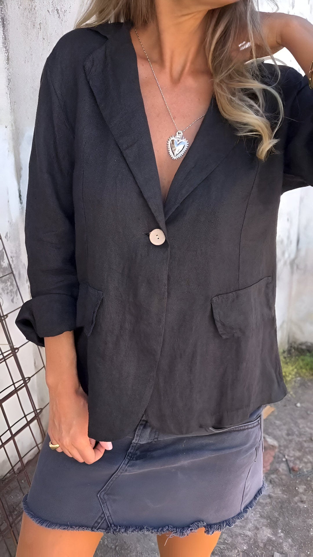 Ellie™ - Eleganter Minimalistischer Blazer