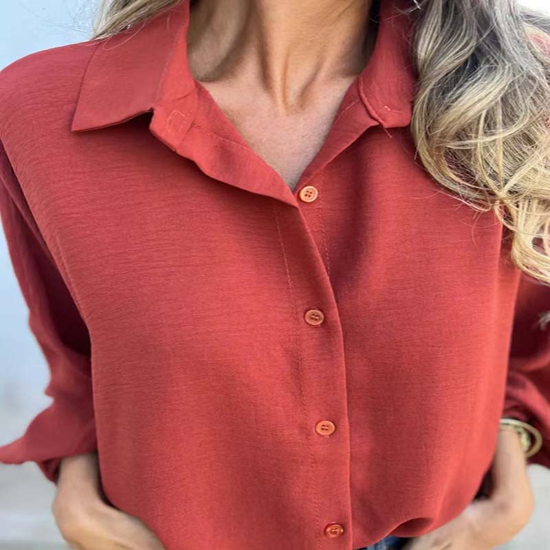 Elysa™ - Stilvolle Bluse mit Knopfdetails