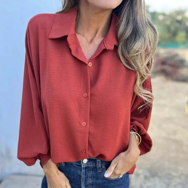 Elysa™ - Stilvolle Bluse mit Knopfdetails