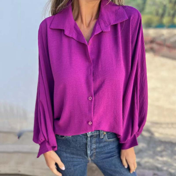 Elysa™ - Stilvolle Bluse mit Knopfdetails
