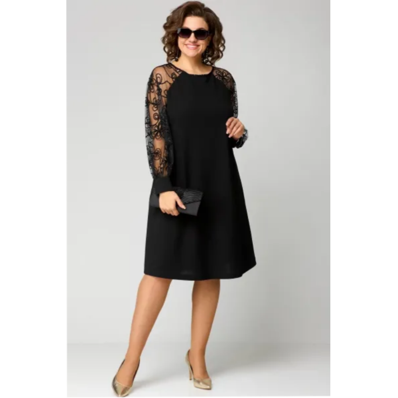 Elara | Elegantes Spitzenkleid in großen Größen