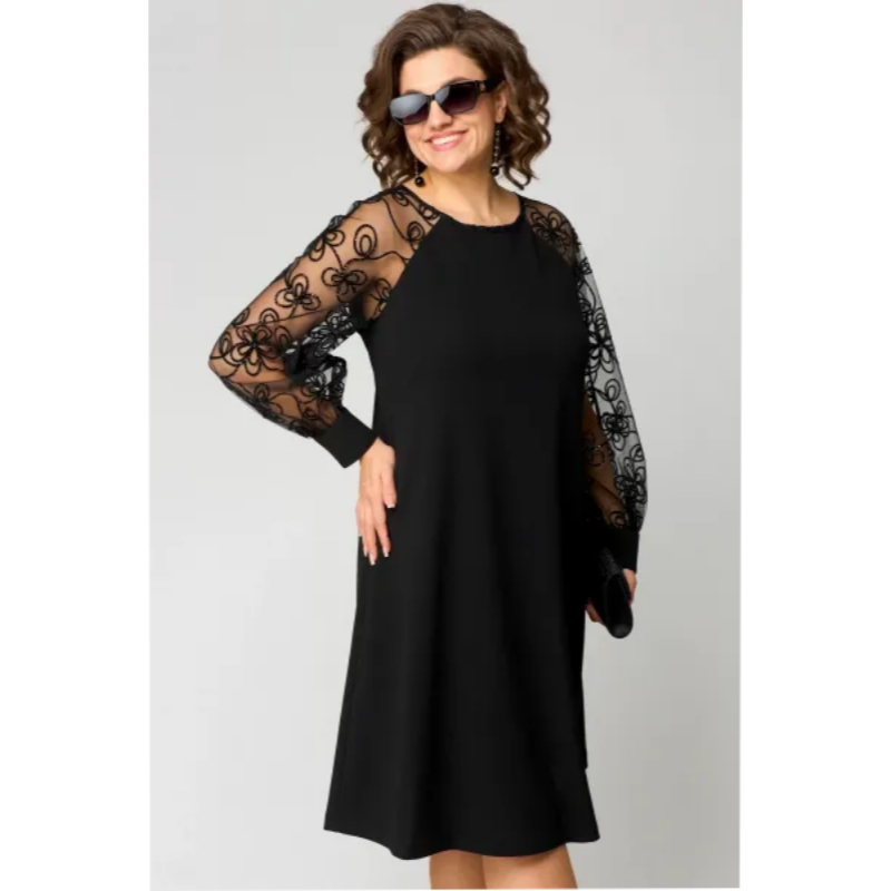 Elara | Elegantes Spitzenkleid in großen Größen