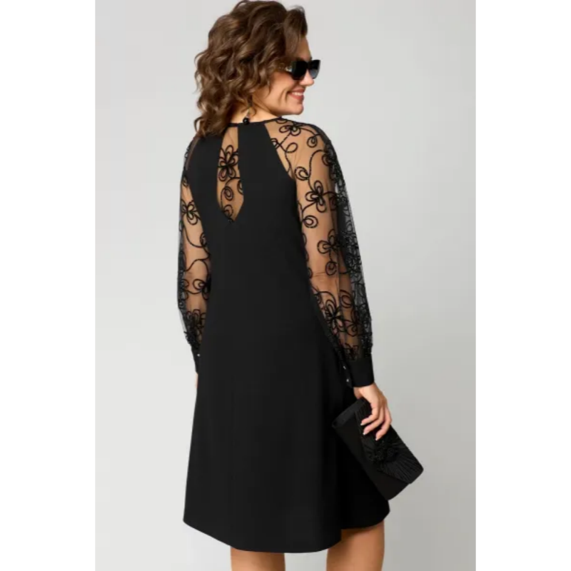 Elara | Elegantes Spitzenkleid in großen Größen
